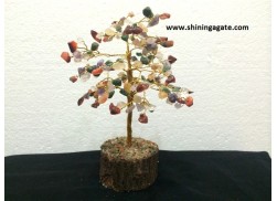 100BDS MULTI COLOR DOUBLE WIRE GEMSTONE TREE