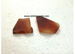 RED ONYX AGATE SLICES