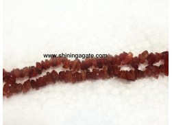 RED CARNELIAN CHIPS STRANDS