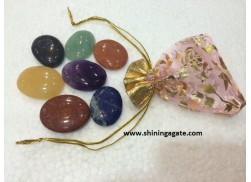 CHAKRA PLAIN OVAL SET WITH POUCH